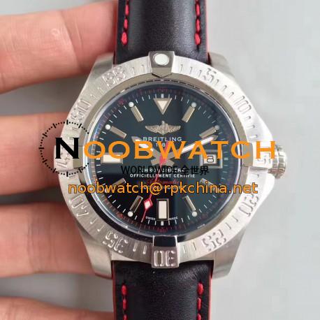 Replica Breitling Avenger II Seawolf A1733110/BC30/435X/A20BASA.1 N Stainless Steel Black Dial Swiss 2836-2