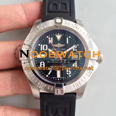 Replica Breitling Avenger II Seawolf A1733110/F563/153S/A20DSA.2 N Stainless Steel Black Dial Swiss 2836-2