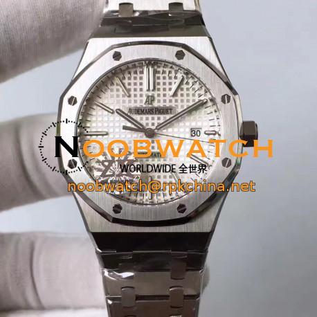 Replica Audemars Piguet Royal Oak 15400 ZX Stainless Steel Silver Dial Swiss 3120