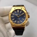 Replica Audemars Piguet Royal Oak 15400 JF Yellow Gold Blue Dial Swiss 3120