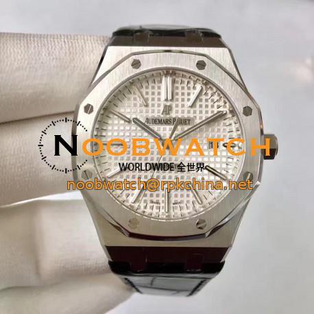 Replica Audemars Piguet Royal Oak 15400 JF Stainless Steel Silver Dial Swiss 3120