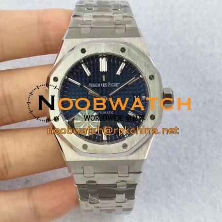 Replica Audemars Piguet Royal Oak 15450 JF Stainless Steel Blue Dial Swiss 3120