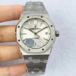 Replica Audemars Piguet Royal Oak 15450 JF Stainless Steel Silver Dial Swiss 3120