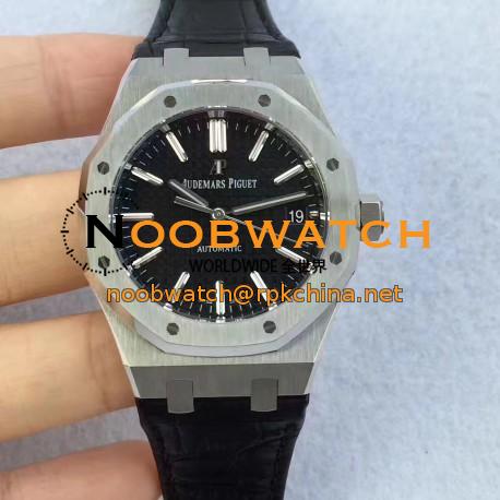 Replica Audemars Piguet Royal Oak 15450 JF Stainless Steel Black Dial Swiss 3120