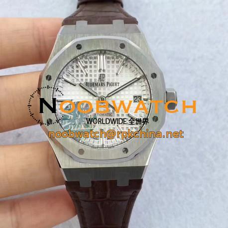 Replica Audemars Piguet Royal Oak 15450 JF Stainless Steel Silver Dial Swiss 3120