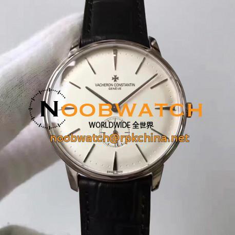 Replica Vacheron Constantin Patrimony 1110U/000G-B086 N Stainless Steel White Dial Swiss 4400AS