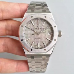 Replica Audemars Piguet Royal Oak 15450 JF Stainless Steel Grey Dial Swiss 3120