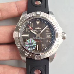 Replica Breitling Avenger II Seawolf A1733110/F563/152S GF Stainless Steel Anthracite Dial Swiss 2836-2