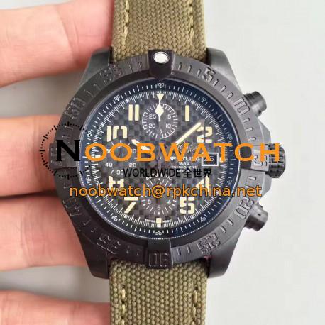 Replica Breitling Avenger II USA Military Limited Edition M133715N N PVD Carbon Fiber Dial Swiss 7750