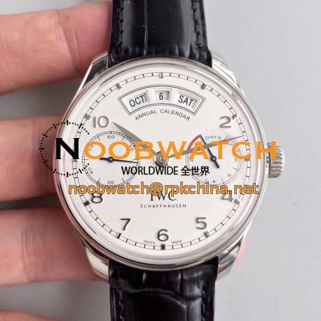 Replica IWC Portugieser Annual Calendar IW503501 YL Stainless Steel White Dial Swiss 52850