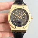 Replica Audemars Piguet Royal Oak Perpetual Calendar 41MM 26574BA.OO.1220BA.01 BF Yellow Gold Black Dial Swiss 5134