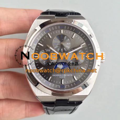 Replica Vacheron Constantin Overseas Perpetual Calendar 4300V/120G-B102 BF Stainless Steel Anthracite Dial Swiss 1120 QP