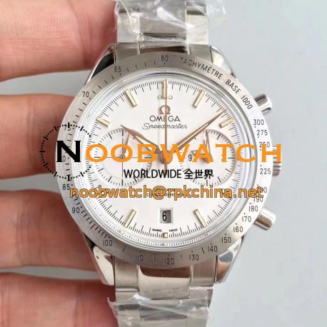 Replica Omega Speedmaster '57 Co-Axial Chronograph 41.5MM 331.10.42.51.02.002 OM Stainless Steel White Dial Swiss 9300