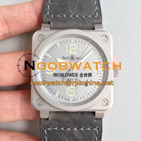 Replica Bell & Ross BR 03-92 Horolum Limited Edition BR Stainless Steel Grey Dial M9015