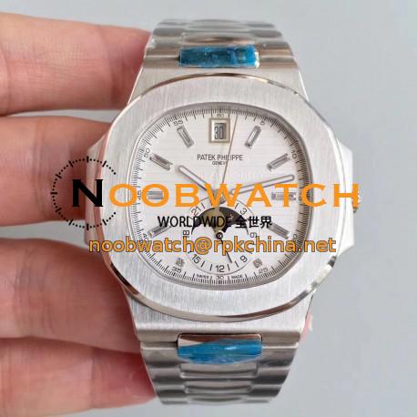 Replica Patek Philippe Nautilus 5726/1A-010 N Stainless Steel White Dial Swiss 324 S QA LU 24H/303