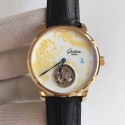 Replica Glashutte Original Senator Meissen Tourbillon Dragon 94-13-02-01-04 N Rose Gold White Dial Swiss 94-11