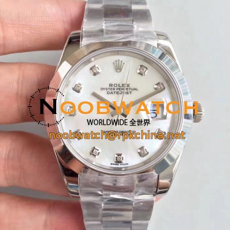 Replica Rolex Datejust II 126300 41MM N Stainless Steel Mother Of Pearl Dial Swiss 3235