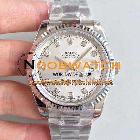 Replica Rolex Datejust II 126334 41MM N Stainless Steel Silver Dial Swiss 3235