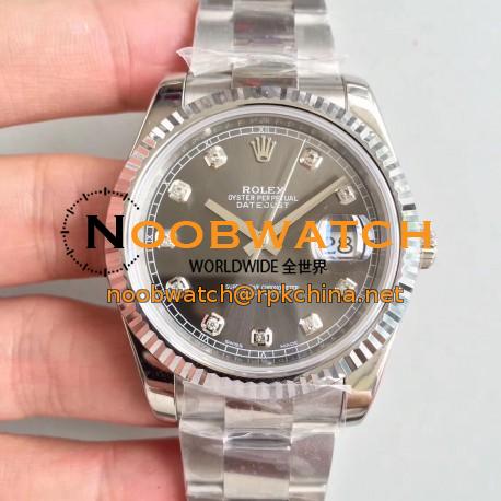 Replica Rolex Datejust II 126334 41MM N Stainless Steel Anthracite Dial Swiss 3235