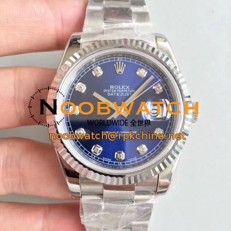 Replica Rolex Datejust II 126334 41MM N Stainless Steel Blue Dial Swiss 3235