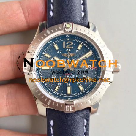 Replica Breitling Colt Automatic 44MM A7438811/C907-105X GF Stainless Steel Blue Dial Swiss 2824-2