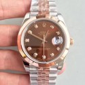 Replica Rolex Datejust II 116333 41MM N Stainless Steel & Rose Gold Chocolate Dial Swiss 3235