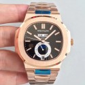 Replica Patek Philippe Nautilus 5726/1A N Rose Gold Black Dial Swiss 324 S QA LU 24H/303