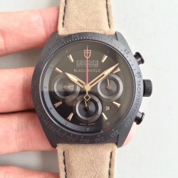 Replica Tudor Fastrider Black Shield 42000CN ZF PVD Black Dial Swiss 7753