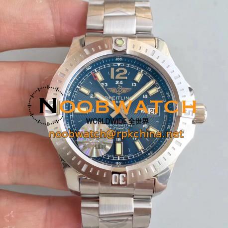 Replica Breitling Colt Automatic 44MM A1738811-C906-173A GF Stainless Steel Blue Dial Swiss 2824-2