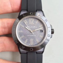 Replica Bvlgari Diagono Magnesium 102364 GF PVD Anthracite Dial M9015