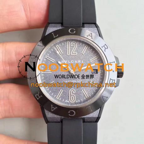 Replica Bvlgari Diagono Magnesium 102364 GF PVD Anthracite Dial M9015