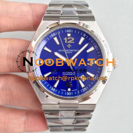 Replica Vacheron Constantin Overseas 47040 JJ Stainless Steel Blue Dial M9015