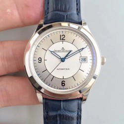 Replica Jaeger-LeCoultre Master Control Date 1548530 ZF Stainless Steel Silver & White Dial Swiss Caliber 899/1