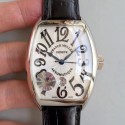 Replica Franck Muller Casablanca Automatique 8880 B SC DT GF Stainless Steel White Dial Swiss 2824-2