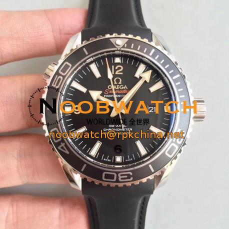 Replica Omega Seamaster Planet Ocean 600M 45.5MM 232.32.46.21.01.003 OM Stainless Steel Black Dial Swiss 8500