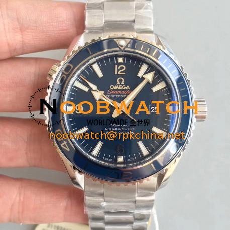 Replica Omega Seamaster Planet Ocean 600M 45.5MM 232.90.46.21.03.001 OM Stainless Steel Blue Dial Swiss 8500