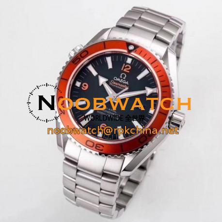 Replica Omega Seamaster Planet Ocean 600M 45.5MM 232.30.46.21.01.002 OM Stainless Steel Black Dial Swiss 8500