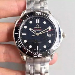 Replica Omega Seamaster 300M James Bond 007 50th Anniversary 212.30.41.20.01.005 JH Stainless Steel Black Dial Swiss 2824-2