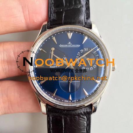 Replica Jaeger-LeCoultre Master Ultra Thin Reserve de Marche 1378480 N Stainless Steel Blue Dial Swiss Caliber 938