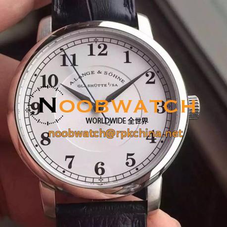 Replica A. Lange & Sohne Saxonia Stainless Steel White Dial Swiss L091