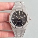 Replica Audemars Piguet Royal Oak Frosted Gold 37MM 15454 JH Stainless Steel Black Dial Swiss 3120