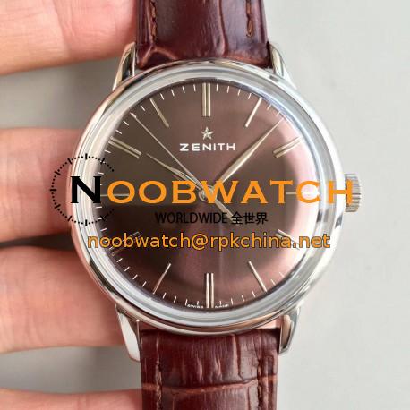 Replica Zenith Elite 6150 150TH Anniversary 03.2272.6150/51.C700 ND  Stainless Steel Chocolate Dial Swiss Elite 6150