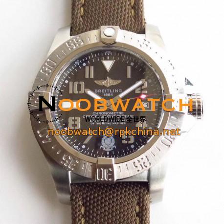 Replica Breitling Avenger Seawolf Royal Marines 350 Years Anniversary N Stainless Steel Black Dial Swiss 2836-2