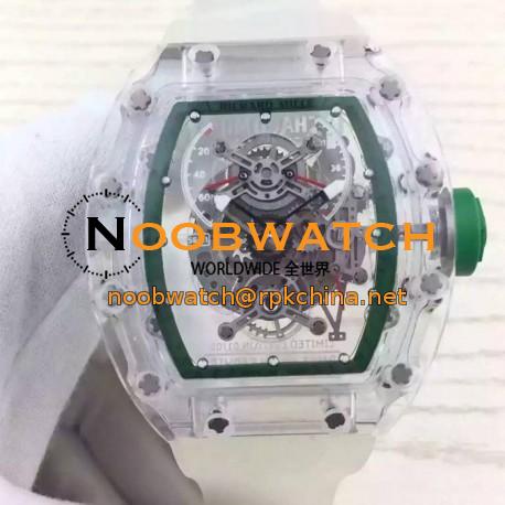 Replica Richard Mille RM056-01 Limtied Edition Green Dial M9015