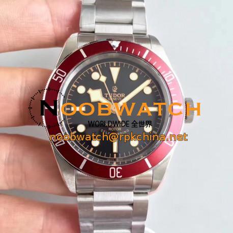 Replica Tudor Heritage Black Bay Red 79230R ZF V4 Stainless Steel Black Dial Swiss 2824-2