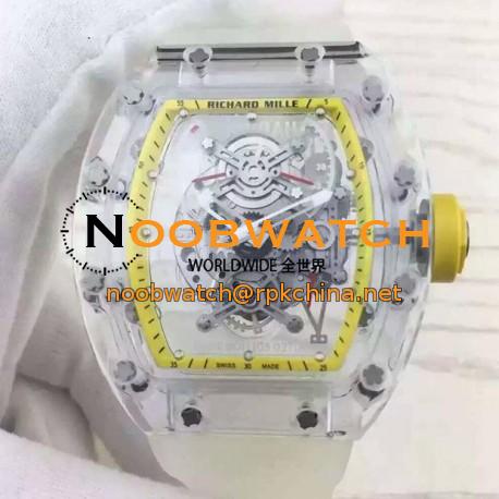 Replica Richard Mille RM056-01 Limtied Edition Yellow Dial M9015