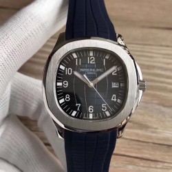 Replica Patek Philippe Aquanaut 5168G-001 PP Stainless Steel Blue Dial Swiss 324SC