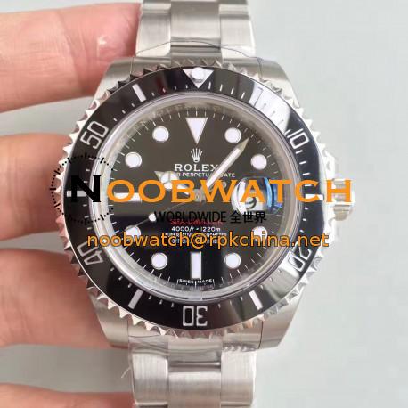 Replica Rolex Sea-Dweller 126600 50TH Anniversary 2018 N Stainless Steel Black Dial Swiss 2836-2