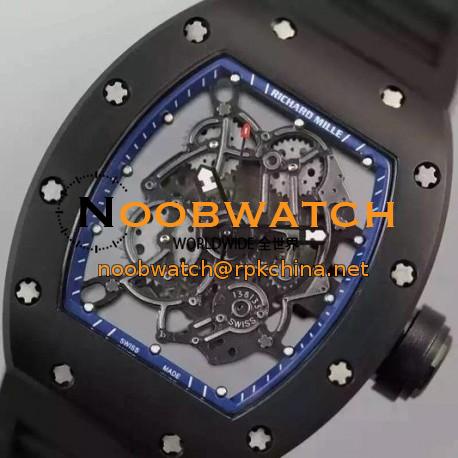 Replica Richard Mille RM035 PVD Blue Dial M9015