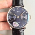 Replica IWC Portugieser IW500703 YL Stainless Steel Black Dial Swiss 52010